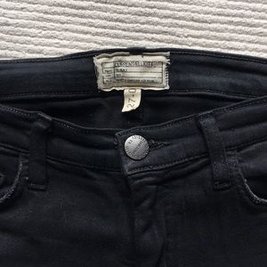 Current Elliott black denim